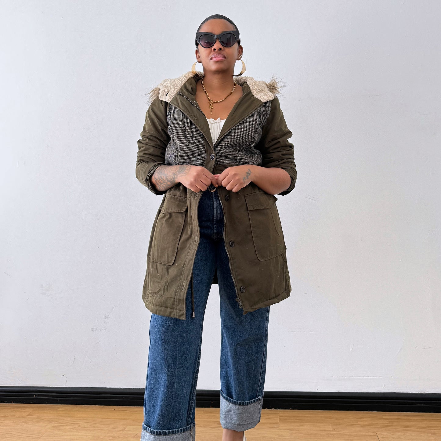 Sale: Trendy Parka Jacket