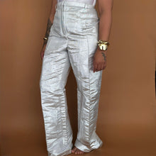 Load image into Gallery viewer, Newly Added: Rabanne x H&amp;M Collab Metallic Pants