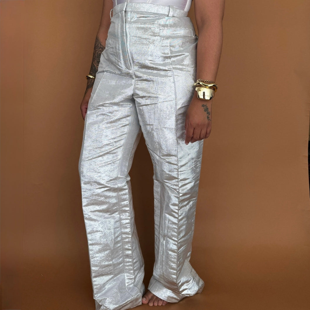 Newly Added: Rabanne x H&M Collab Metallic Pants