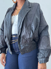 Load image into Gallery viewer, Newly Added: Vintage Genuine Leather Batwing Jacket