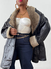 Load image into Gallery viewer, Newly Added: Genuine Leather &amp; Sheep Skin Coat