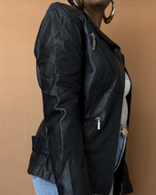 Load image into Gallery viewer, Newly Added: Genuine Leather Biker Jacket