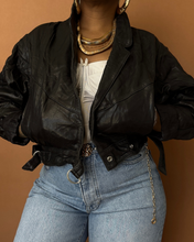 Load image into Gallery viewer, Newly Added: Genuine Leather Batwing Jacket