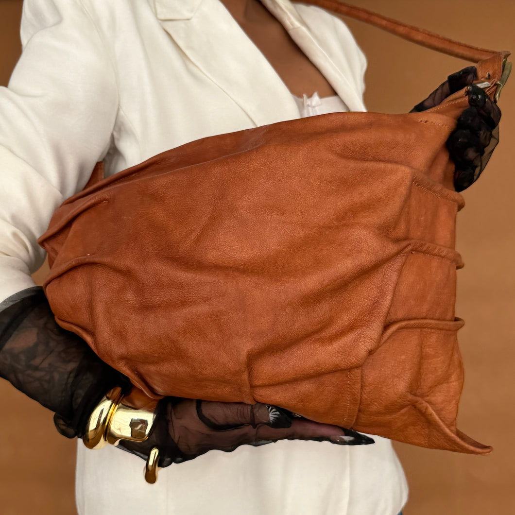 Newly Added: Genuine Leather Hobo Bag