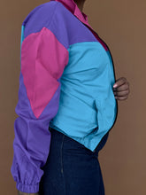 Load image into Gallery viewer, Newly Added: Colour-Block Retro Windbreaker