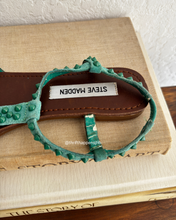 Load image into Gallery viewer, Newly Added: Steve Madden Genuine Suede Sandals