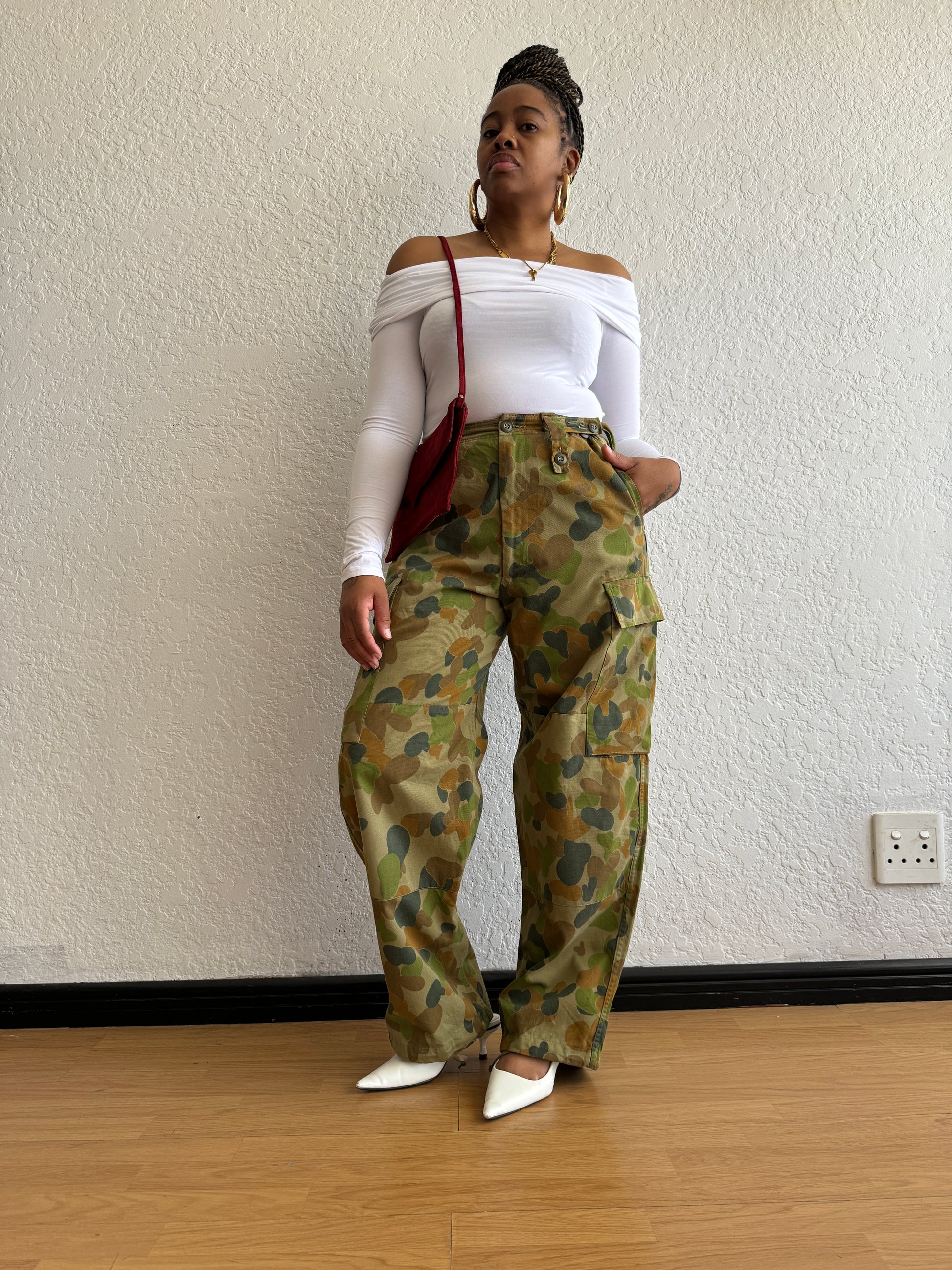 Newly Added: Military Cargo pants - Thrift Happens 2