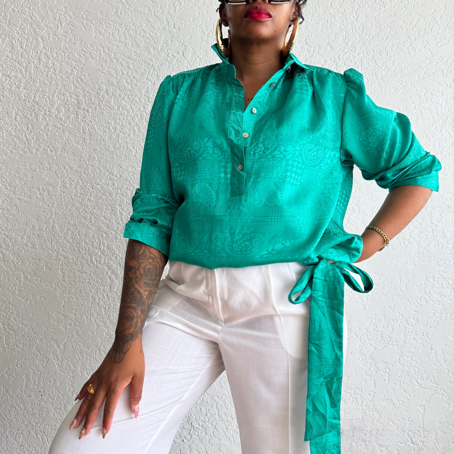 Newly Added: Vintage Silk Blouse