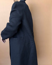Load image into Gallery viewer, Newly Added: Plain Black Winter Coat
