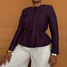 Load image into Gallery viewer, Newly Added: Elegant Peplum Blazer