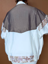 Load image into Gallery viewer, Newly Added: Neutral Colourblock Windbreaker - Thrift Happens 2