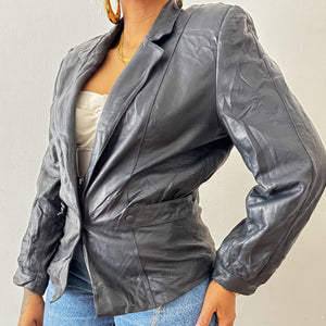 Newly Added: Genuine Leather Blazer