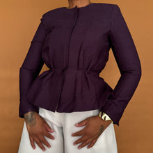 Load image into Gallery viewer, Newly Added: Elegant Peplum Blazer