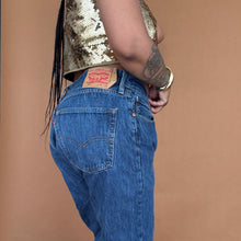 Load image into Gallery viewer, Newly Added: Branded 501 Levi’s Straight Cut Denim Jeans