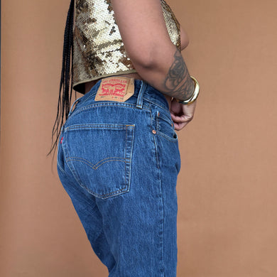 Newly Added: Branded 501 Levi’s Straight Cut Denim Jeans