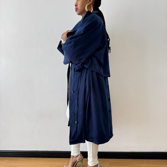 Newly Added: Vintage Drawstring Trench Coat