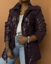 Load image into Gallery viewer, Newly Added: Genuine Patent Leather Jacket