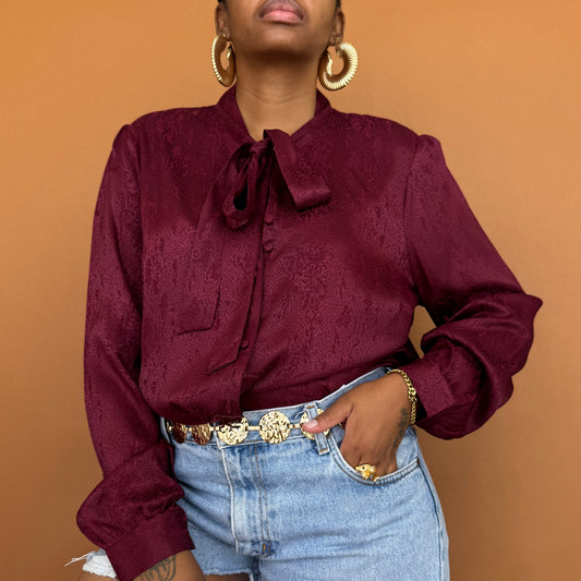 Newly Added: Vintage Silk Shirt