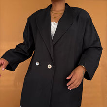 Load image into Gallery viewer, Newly Added: Vintage Basic Double Breasted Blazer