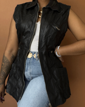Load image into Gallery viewer, Newly Added: Genuine Leather Half Sleeve Biker Jacket