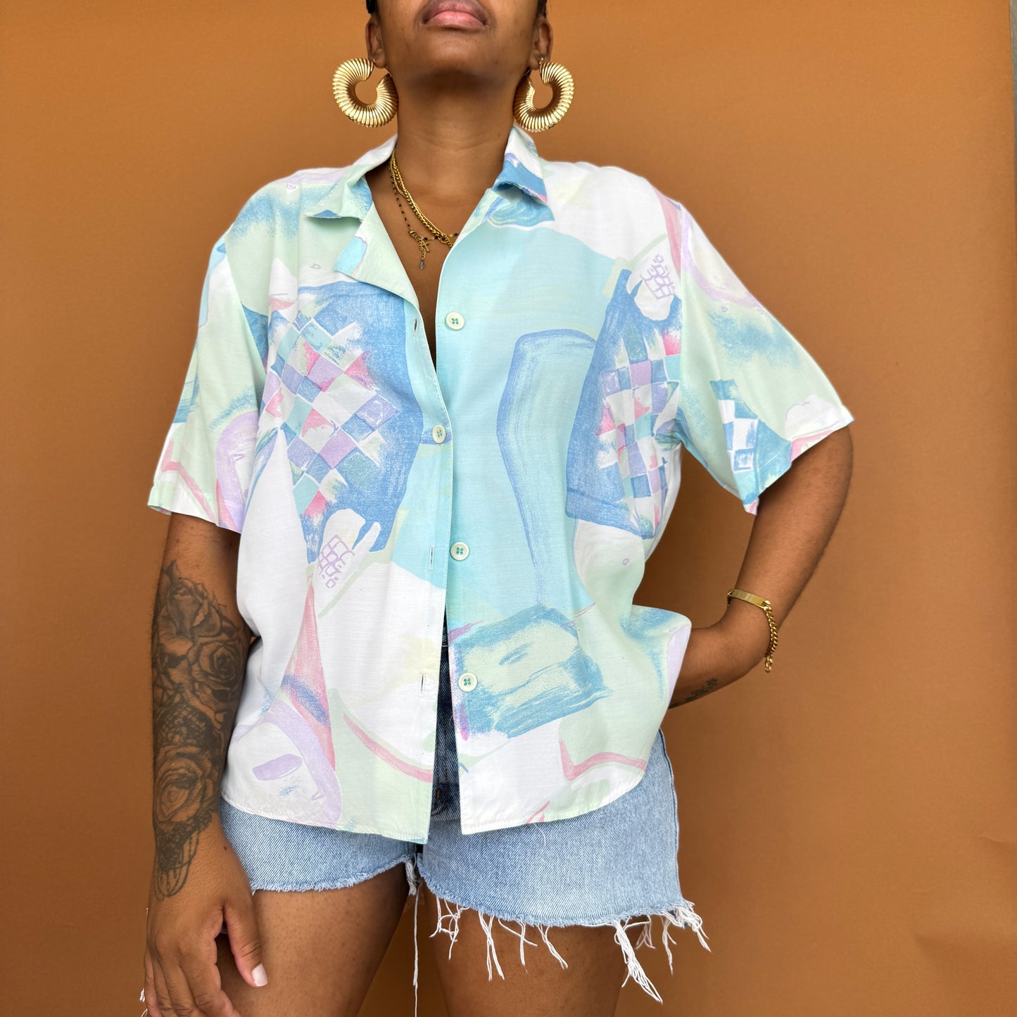 Newly Added: Multi Colour Retro Shirt