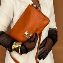 Load image into Gallery viewer, Newly Added: Vintage Genuine Leather Clutch Bag