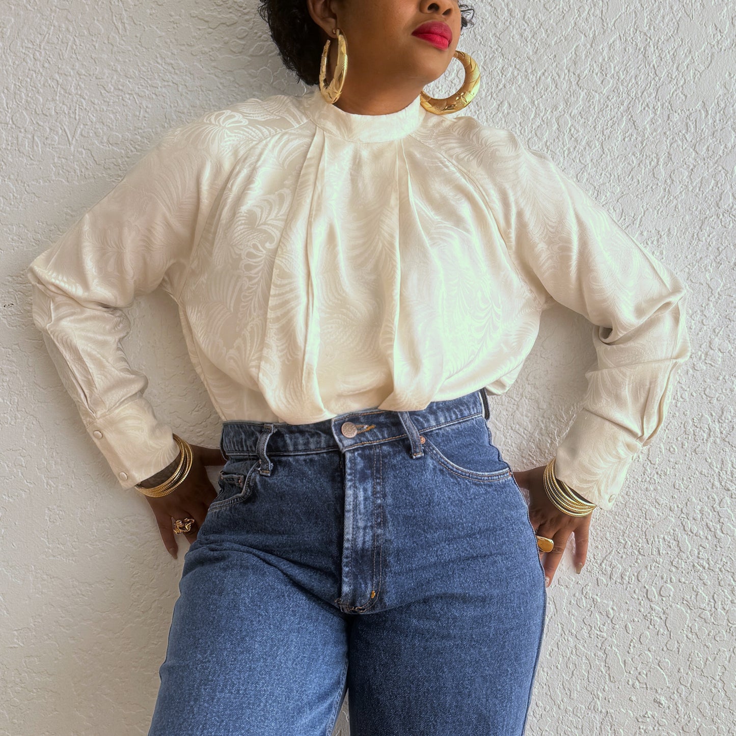 Newly Added: Vintage Silk Blouse