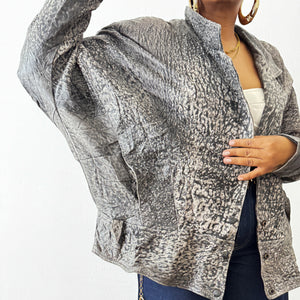 Newly Added: Vintage Distressed Batwing Genuine Leather Jacket