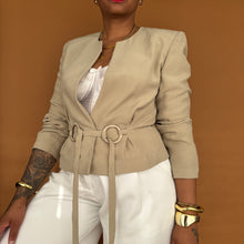 Load image into Gallery viewer, Newly Added: 90s Elegant Cropped Blazer