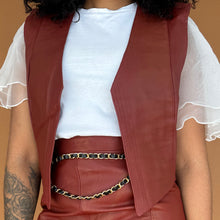 Load image into Gallery viewer, Genuine Leather 2 Piece