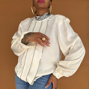 Newly Added: Beaded Front Blouse