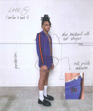 Load image into Gallery viewer, Newly Added: Rabanne x H&amp;M Collab Track Hooded Jacket