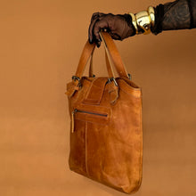 Load image into Gallery viewer, Newly Added: Genuine Leather Tote Bag