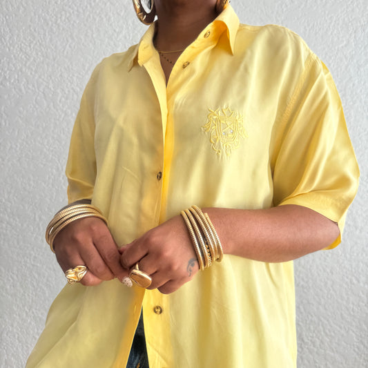 Newly Added: Vintage Shirt Egg Yellow