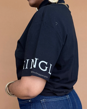 Load image into Gallery viewer, Branded: Pringle Black High-Neck T-Shirt - Thrift Happens 2