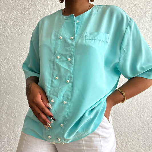 Newly Added: Vintage Matte Silk Shirt