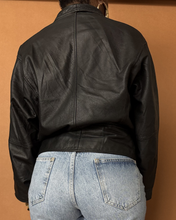 Load image into Gallery viewer, Newly Added: Vintage Batwing Genuine Leather Jacket