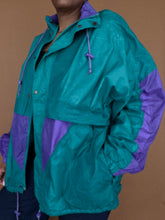 Load image into Gallery viewer, Newly Added: Colourblock Hooded Jacket