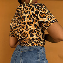 Load image into Gallery viewer, Newly Added: Rabanne x H&amp;M Collab Leopard Print Branded Shirt