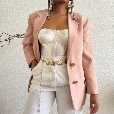 Newly Added: Peach Basic Blazer