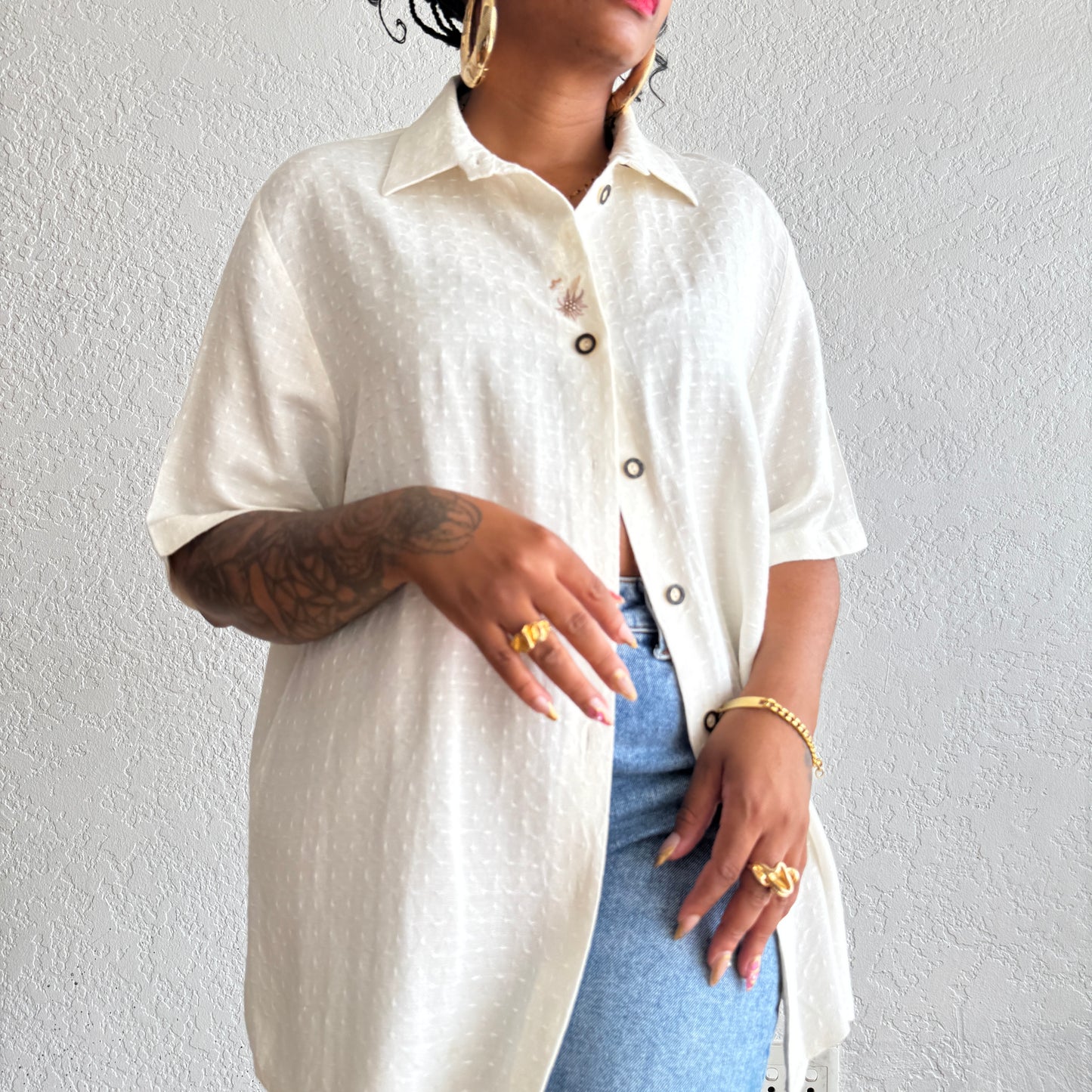 Vintage Linen Summer Shirt