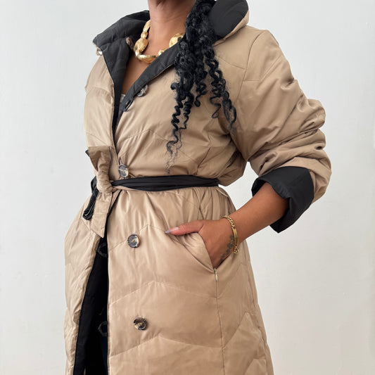 Newly Added: Brand New Reversible Duck Down Winter Puffer Jacket