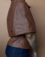 Load image into Gallery viewer, Newly Added: Genuine Leather Nappa Cape - Thrift Happens 2