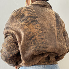 Load image into Gallery viewer, Newly Added: Genuine Leather Distressed Batwing Jacket