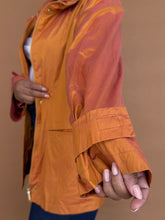 Load image into Gallery viewer, Newly Added: Burnt Orange Lightweight Utility Jacket