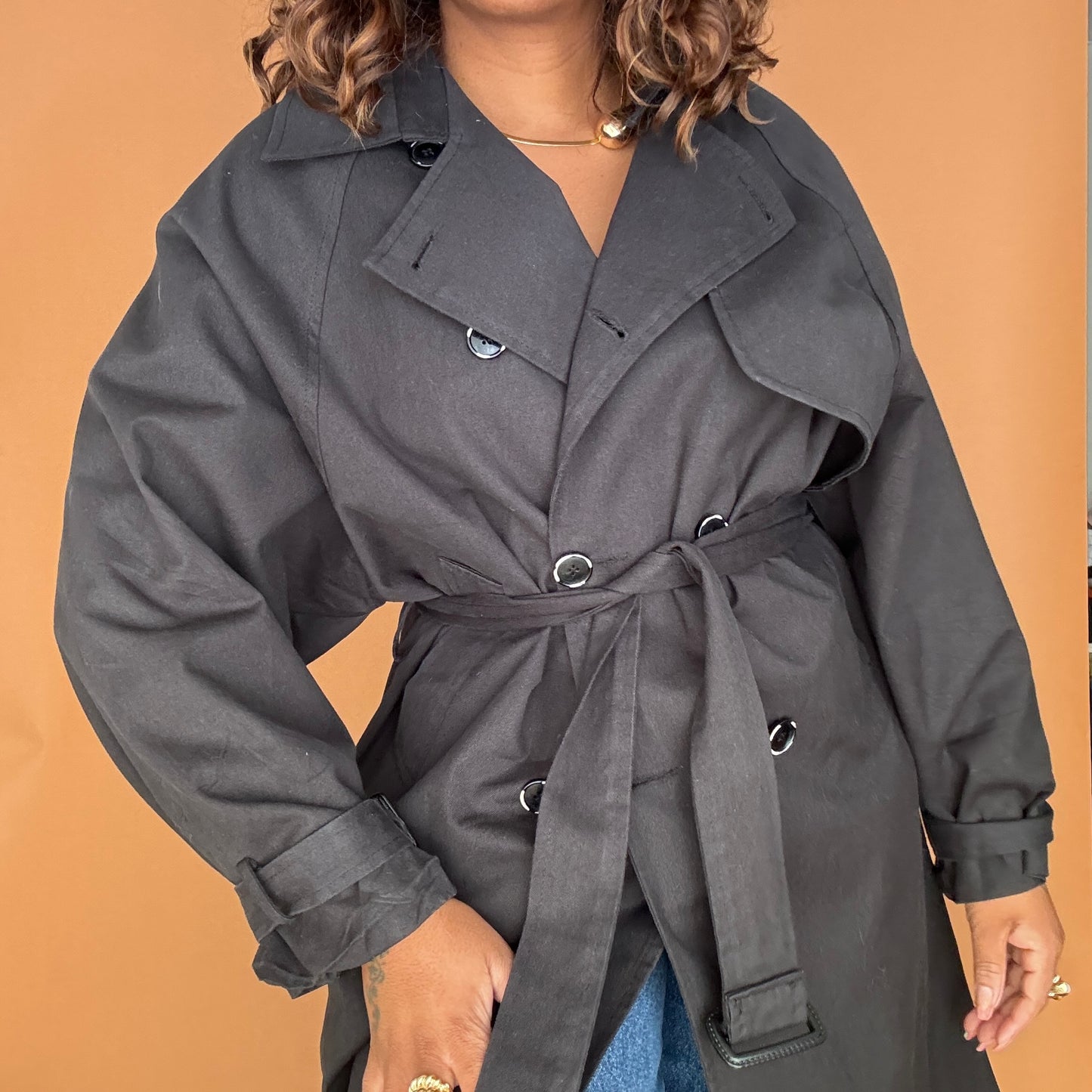 Sale: Cotton Trench Coat