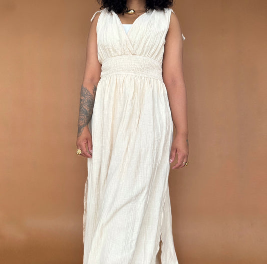 Accessories: Light Cotton Maxi Dress