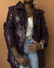 Load image into Gallery viewer, Newly Added: Genuine Patent Leather Jacket