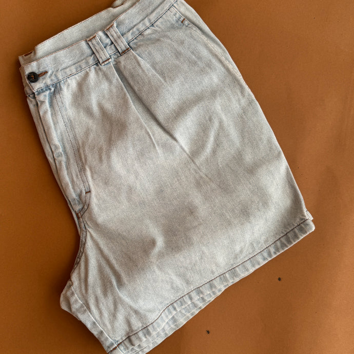 Newly Added: Stone Washed Mommy Denim Shorts