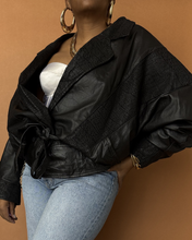 Load image into Gallery viewer, Newly Added: Vintage Batwing Genuine Leather Jacket